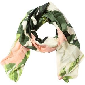 🌴Virginia Wolf🌴 Tropical Leaf Print Scarf